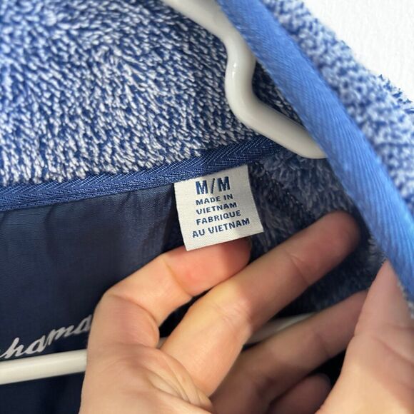 Tommy Bahama Cascade Cozy Fleece Half Zip - Picture 4 of 8